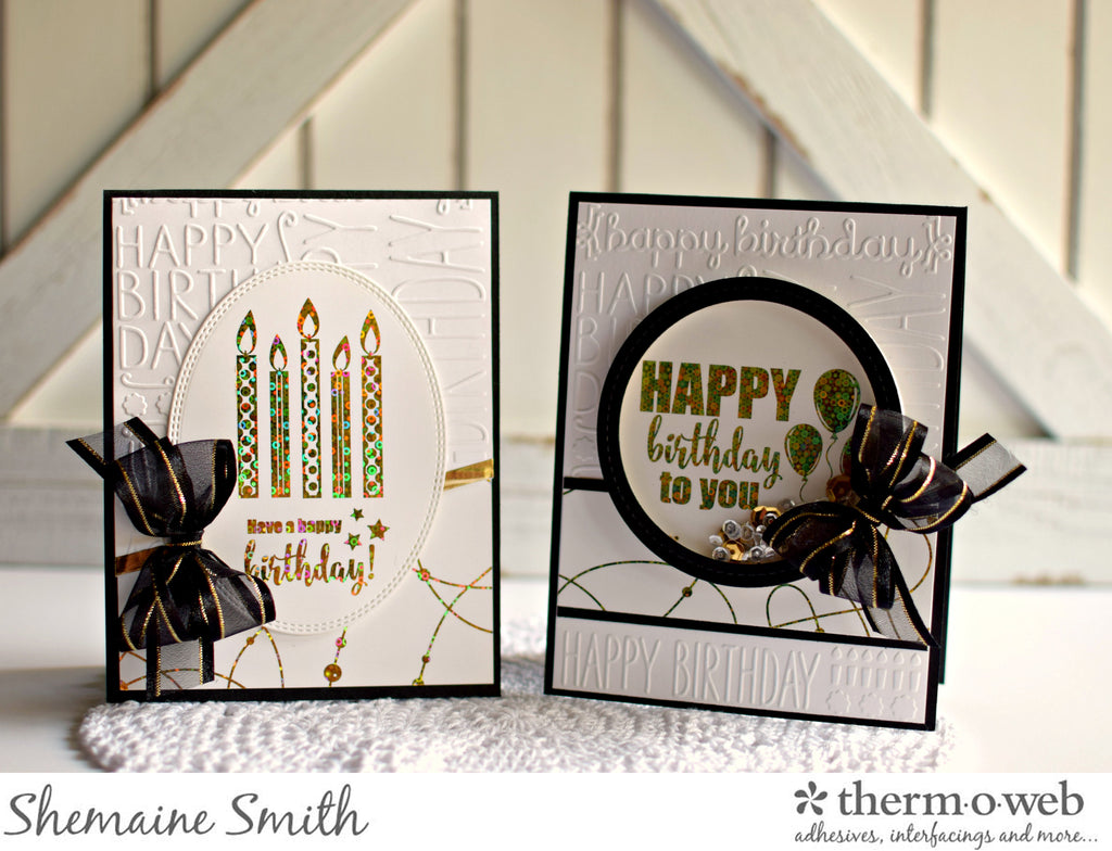 Gina K Designs Foil-Mates Happy Birthday Cards