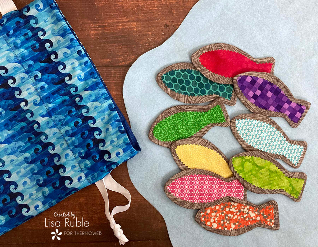 Go Fish! Fabric Travel Game with HeatnBond Interfacing