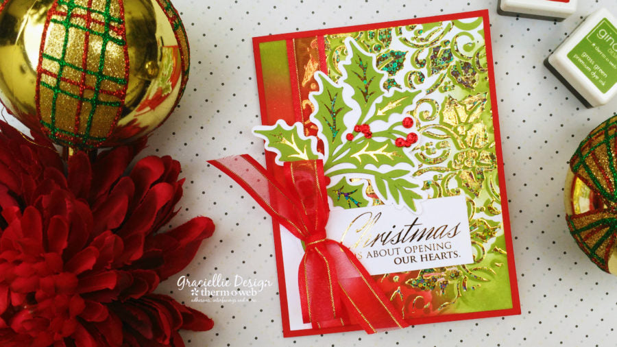 Gracie Chavez: Shadow Stenciling with Deco Foil