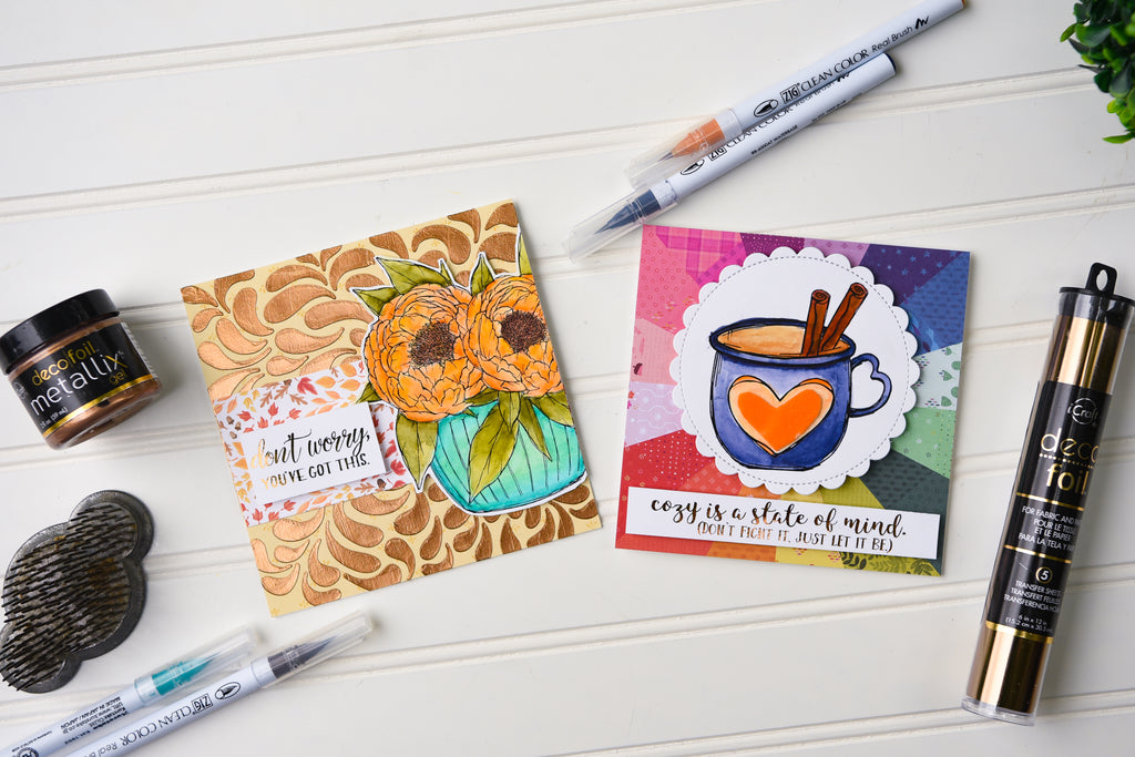 Everyday Cards with Graciellie Designs and Deco Foil