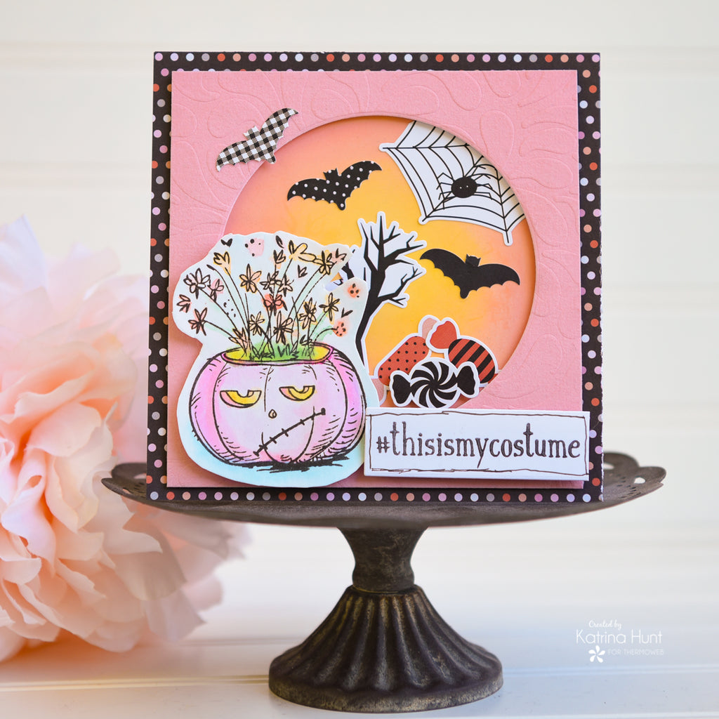 Non-Traditional Halloween Cards with Deco Foil  Flock and Rabbit Hole Designs
