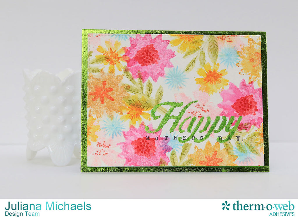 Happy Mother's Day Card with DecoFoil