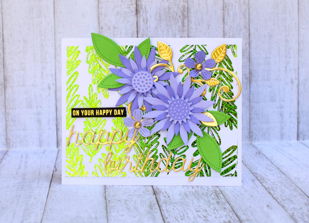 Spring Cards with Brutus Monroe Toner Sheets and Foil