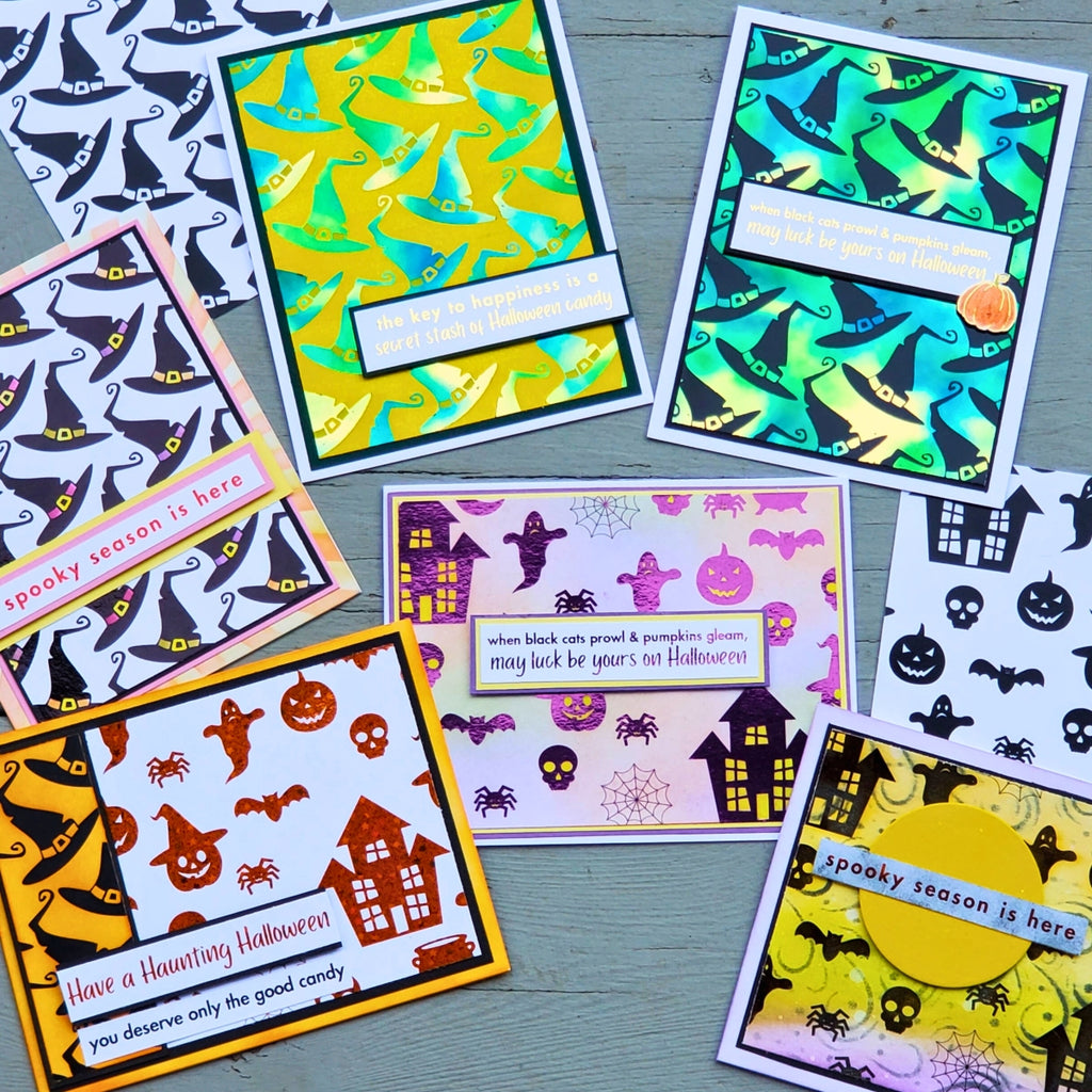 Autumn Card Making with NEW Deco Foil Toner Sentiments