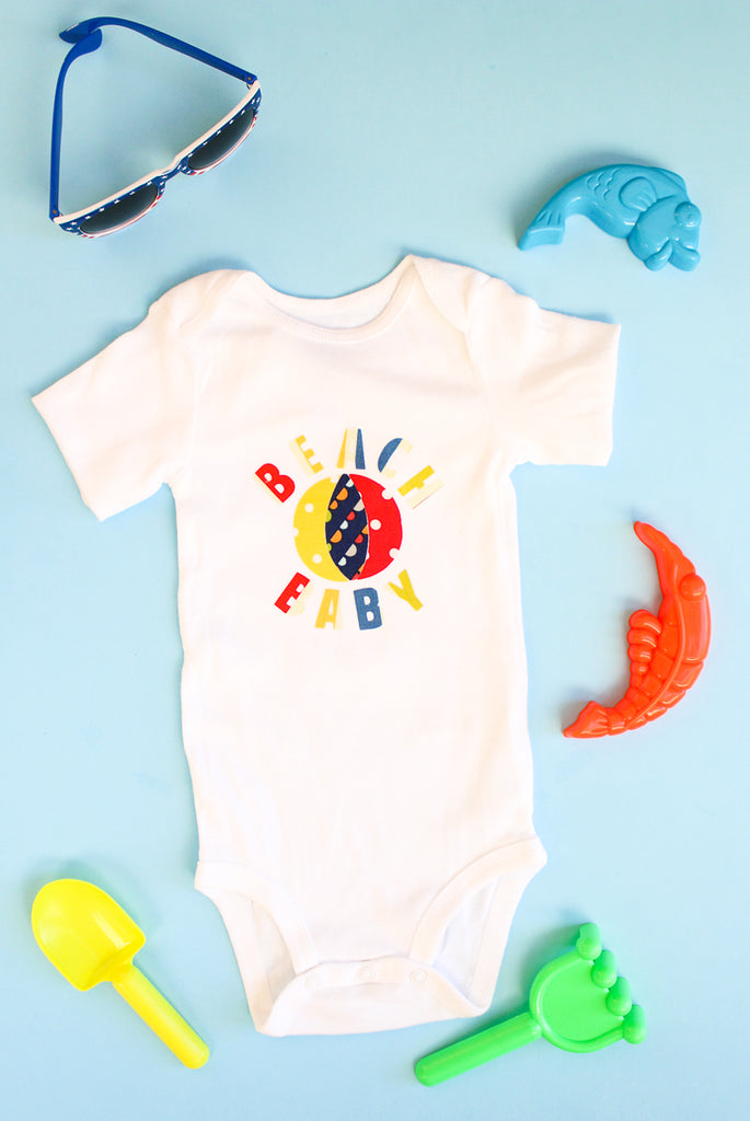 HeatNBond Baby Onesie Tutorial