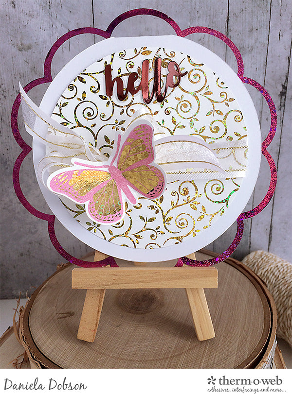 Make Stunning Cards with Deco Foil Clear Designer Toner Sheets