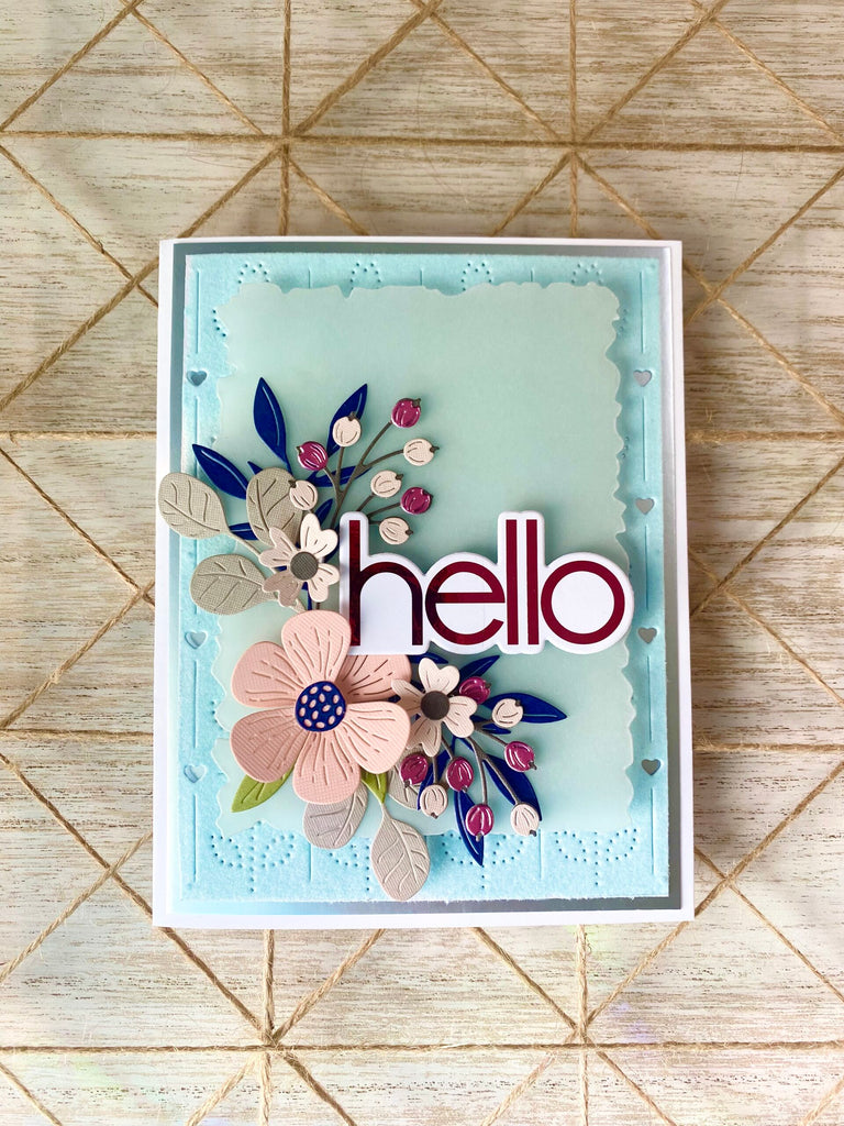 Oh Hello with Deco Foil