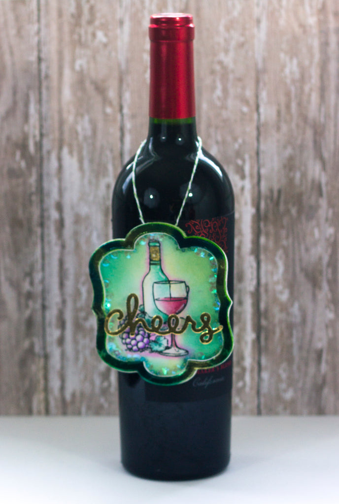 Hostess Wine Gift Shaker Tag!