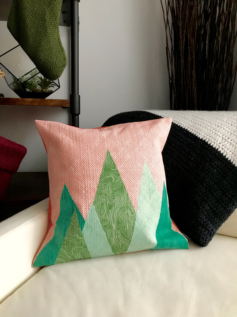 Modern Tree Pillow Slipcover