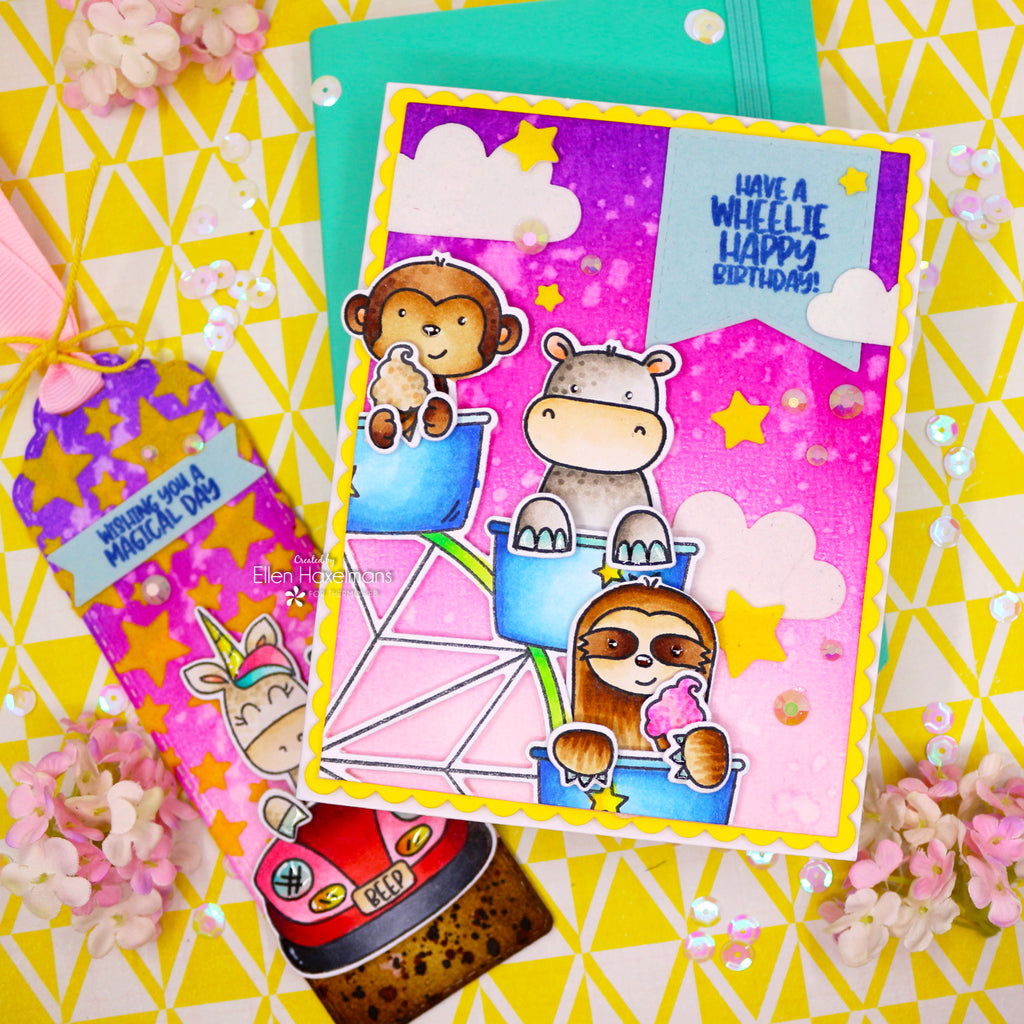 Carnival Week - Magical Cards with Deco Foil Flock