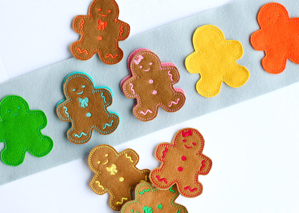 Gingerbread Cookie Color Matching Game