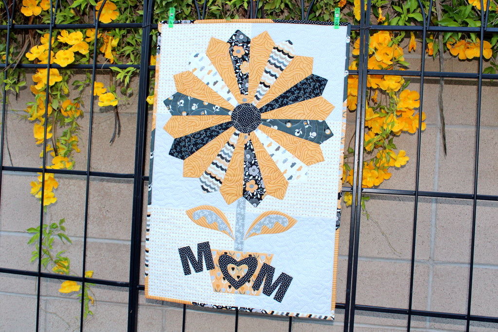 Mother's Day Quilted Flower Wall Hanging with HeatnBond EZ Print Sheets