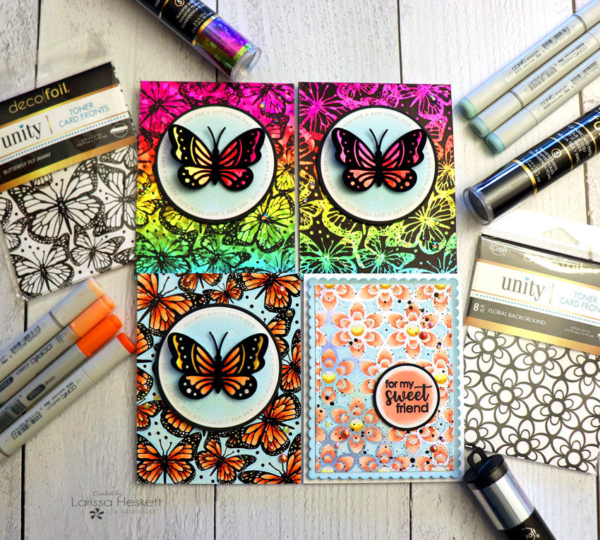 4 Ways to Use Unity Toner Card Fronts!!