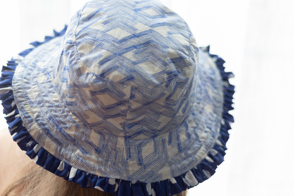 Fabric Sun Hat with HeatnBond Fusible Interfacing