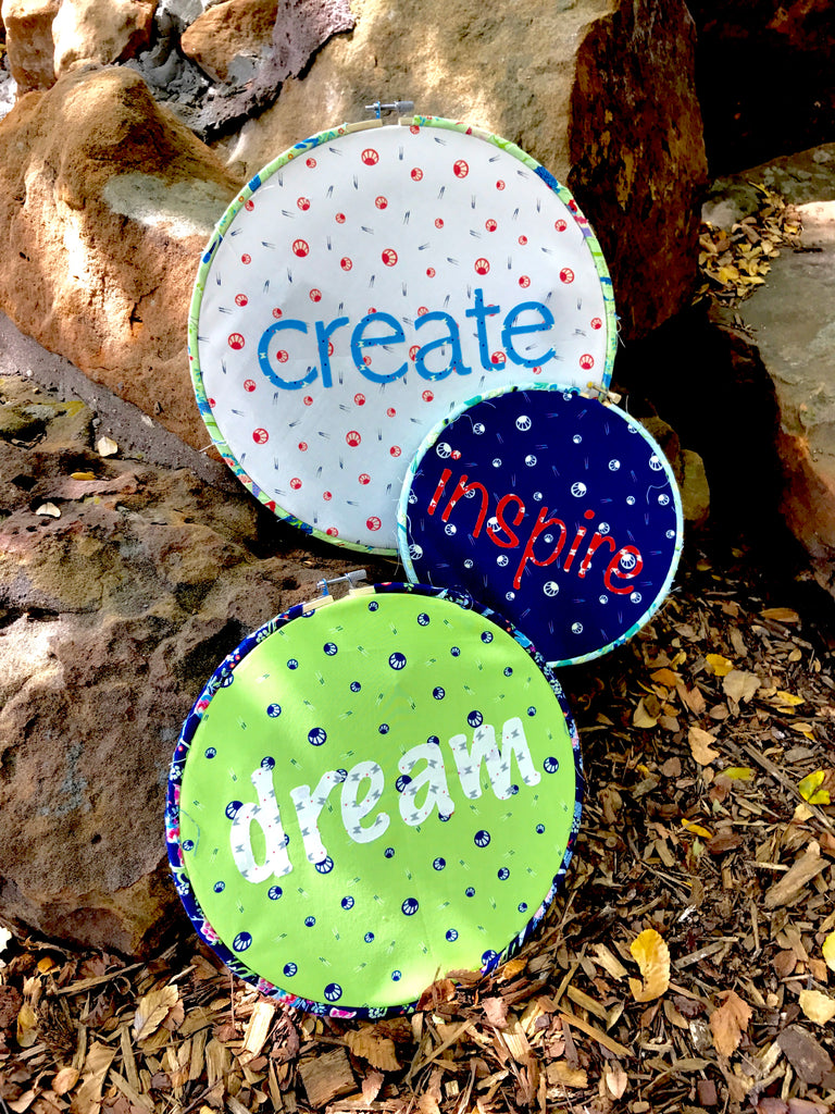 Create, Inspire & Dream with Heat n Bond Hoops