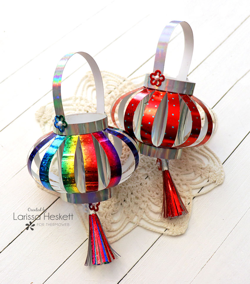 Mini Deco Foil Paper Lanterns with Trinity Stamps!!