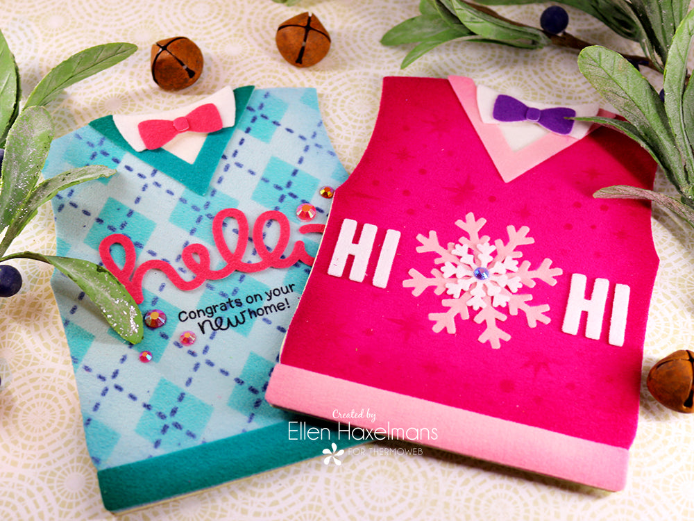 New Ugly Christmas Winter Sweater Cards