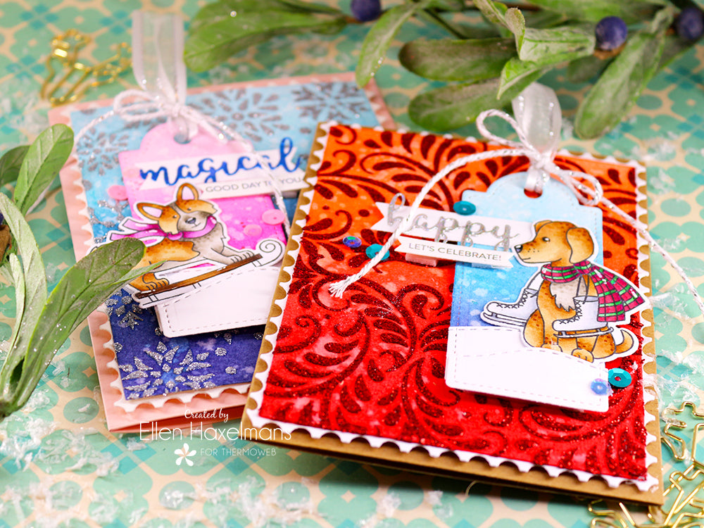 Gina K. Designs Winter Birthday Cards