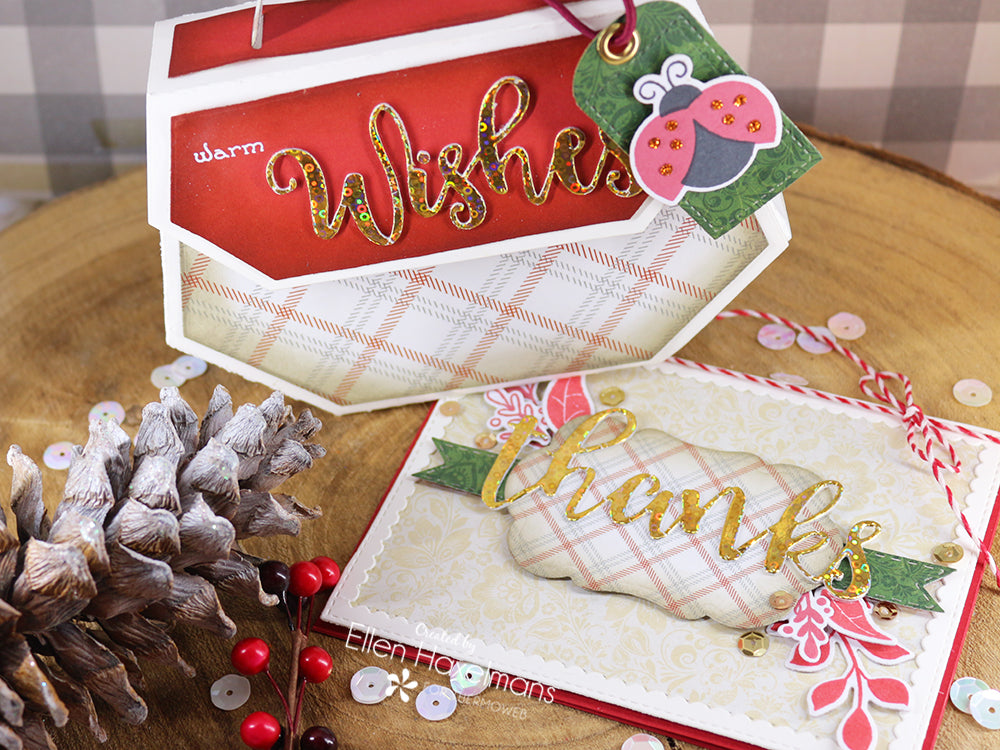 Winter Holiday Treat Box Set with Fancy Foils