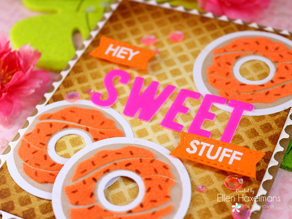 Sweet Stuff Cards with Neon Electro-Pop Products