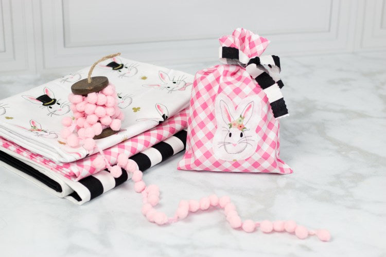 5 Minute Gift Bag Sewing Tutorial