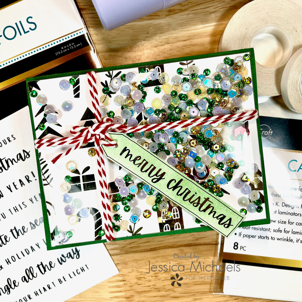 Using NEW Toner Card Fronts and Foils for Holiday Cards