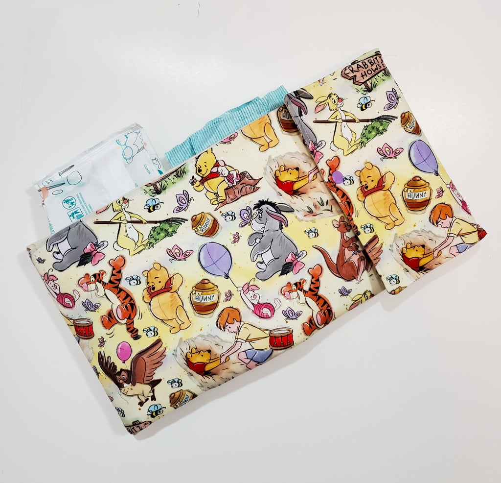 Travel Diaper Changing Pad with Fusible Fleece