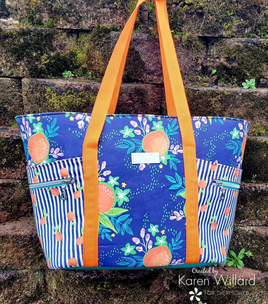 Beach Bound! Super Sweet Fruit Beach Bag with HeatnBond Interfacing