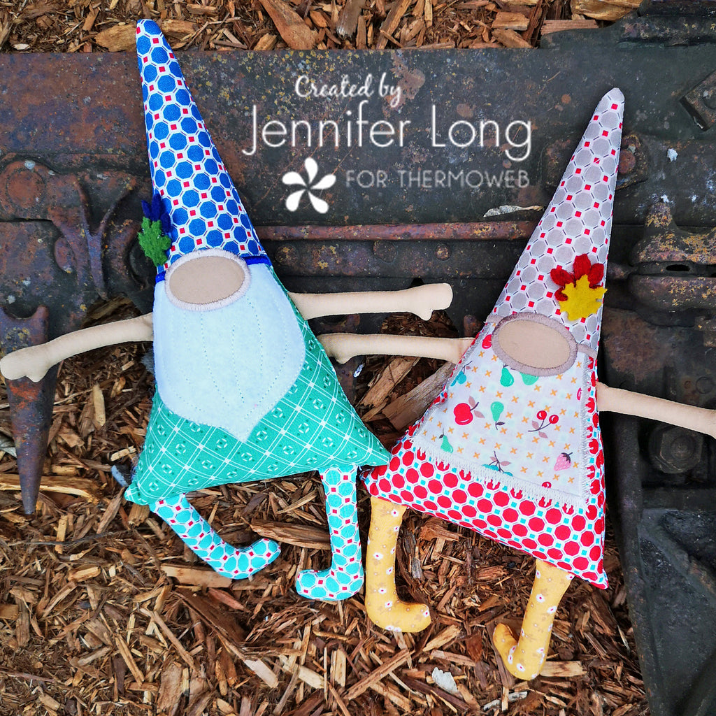 Plaid Country Fabric Gnome Dolls