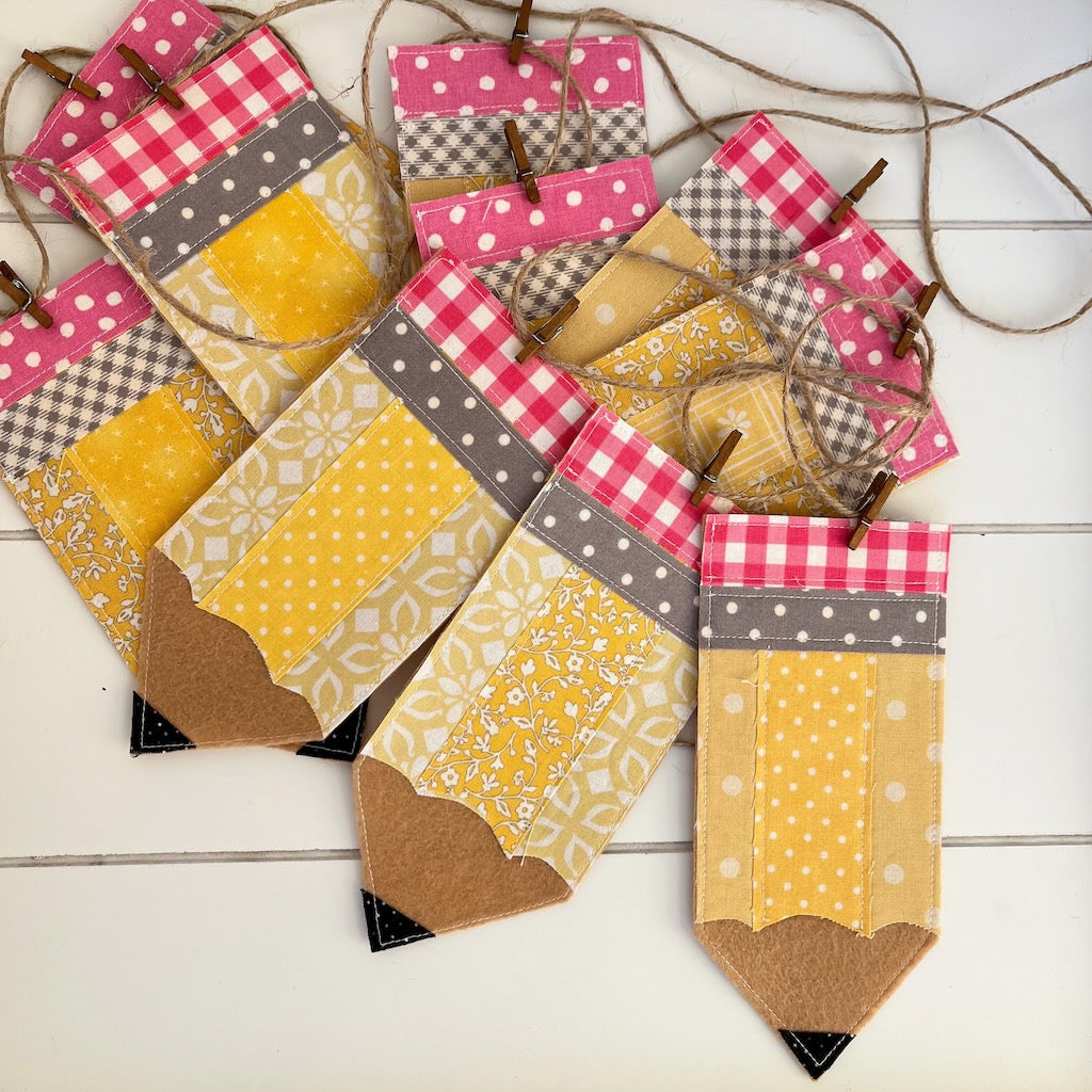 Back To School Pencil Bunting!