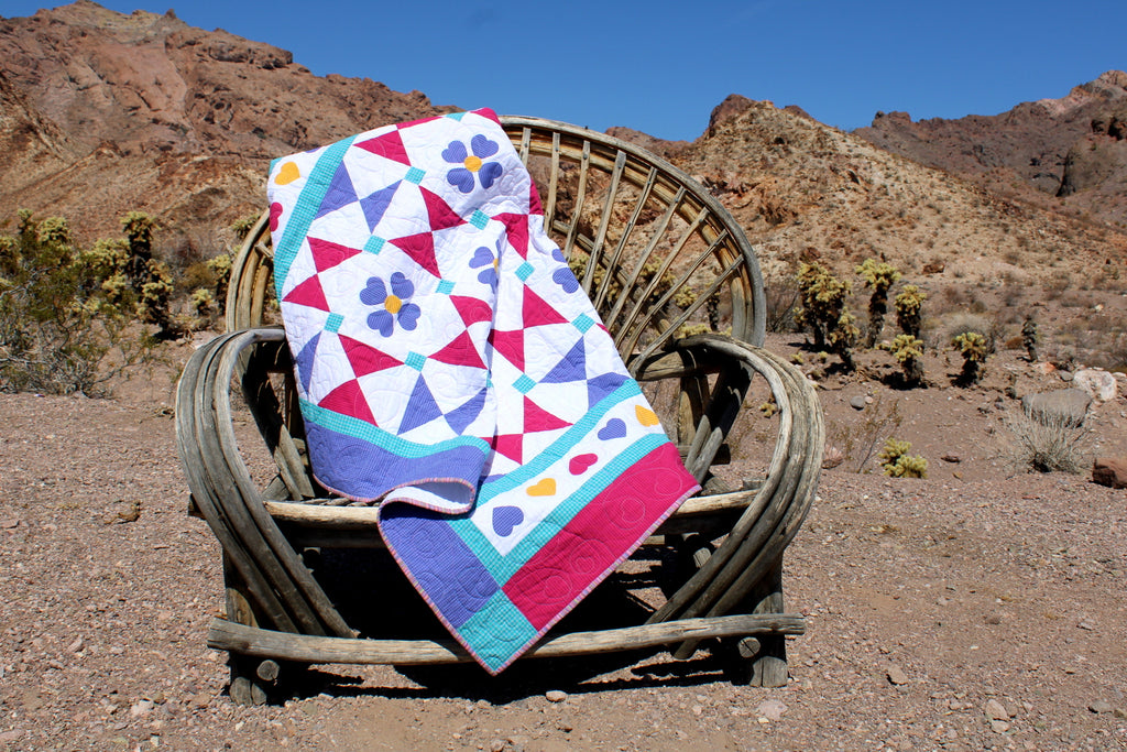 Sweet Dreams Baby Gingham Fleece Quilt
