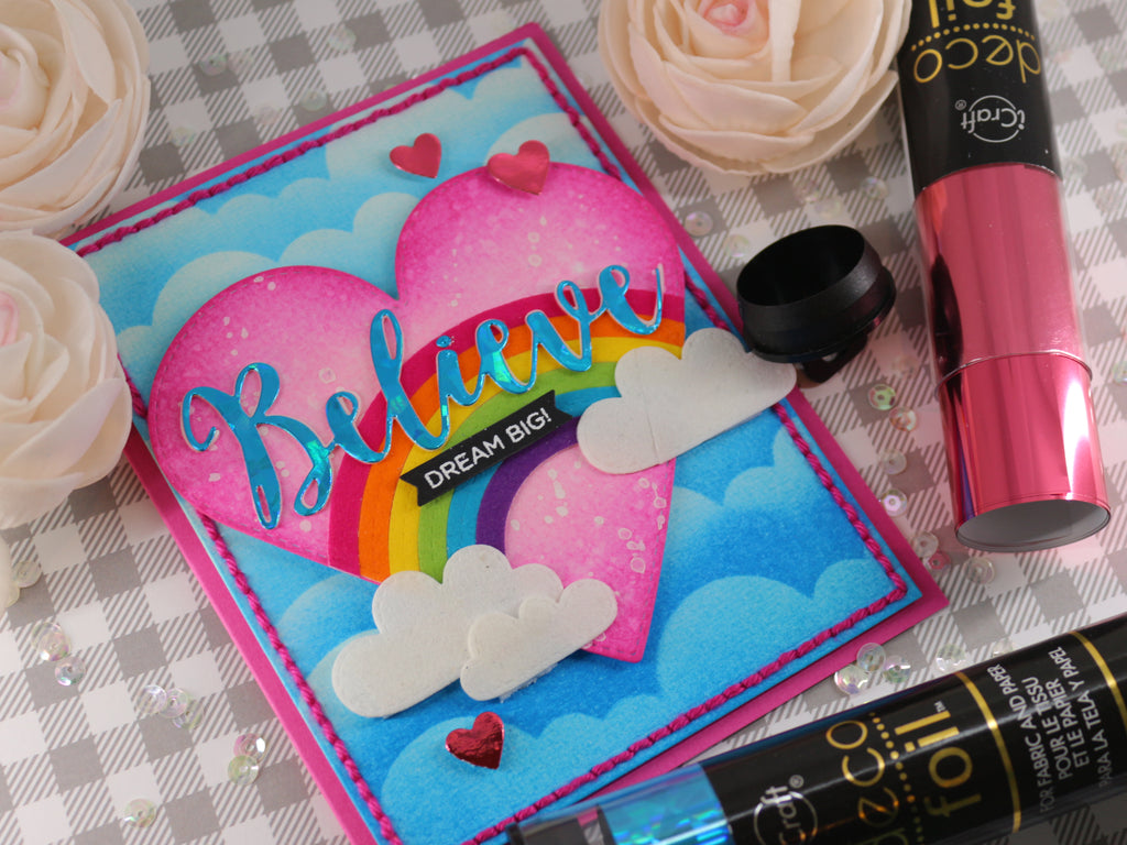 Show Thanks Week - Colorful Cards with Deco Foil