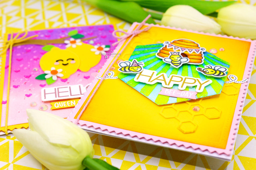 Happy Bee Creations with Glitter Glitz Gel