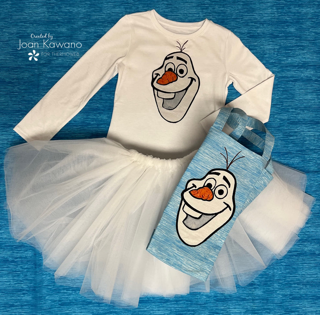 Trick or Treat Costume with HeatNBond and Frozen's Olaf