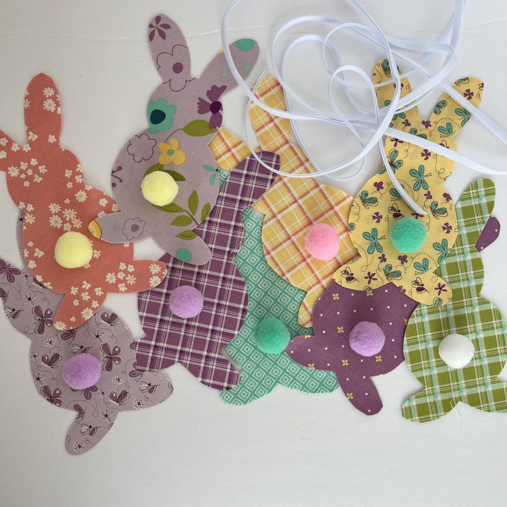 Spring Home Decor Bunny Bunting