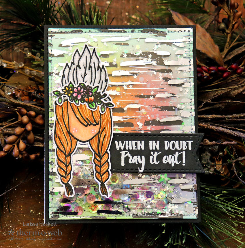 Make Shaker Cards with Deco Foil and Joy Clair