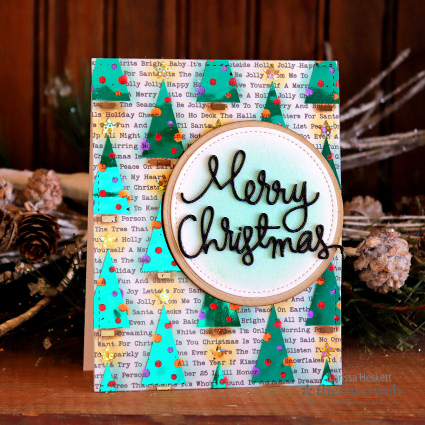 Deco Foil Winter Release Multi-Foiled Christmas Card