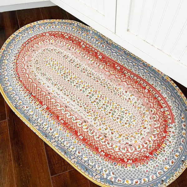 From Strips to Rug: My Jelly Roll Rug
