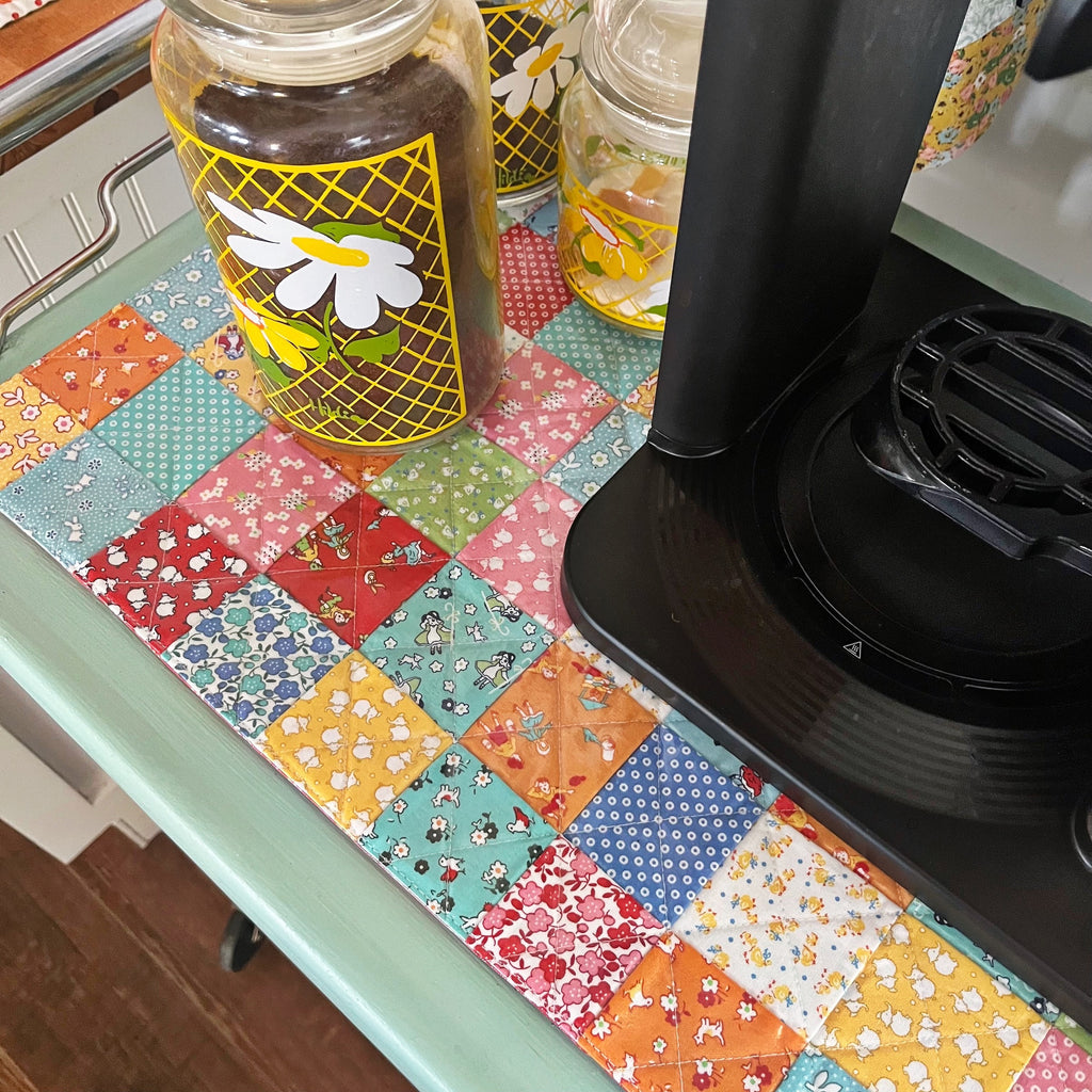 Vinyl Covered Coffee Station Mat