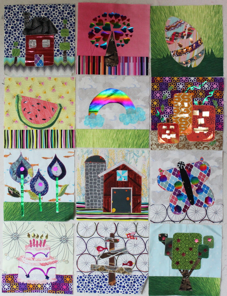 Foiled Butterfly – Deco Foil Block of the Month