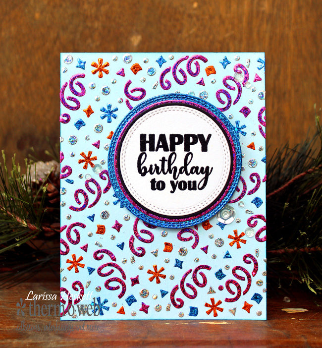 Foil Layering Technique with Deco Foil Transfer Gel