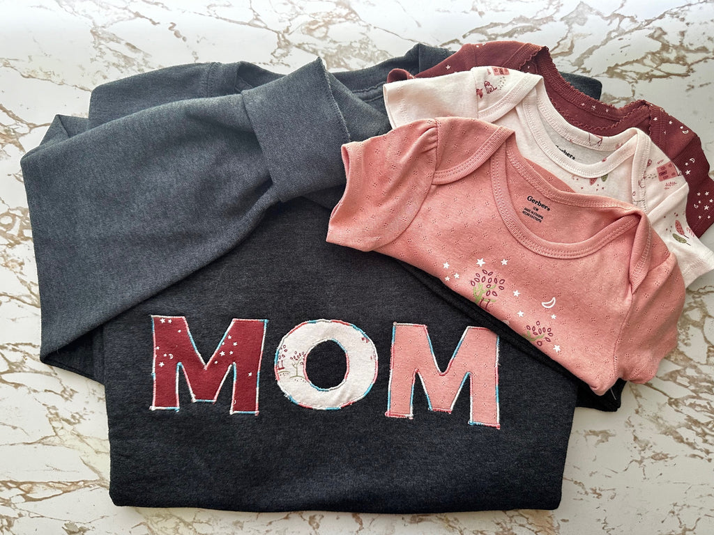 Memory Applique Sweatshirt Facebook Live