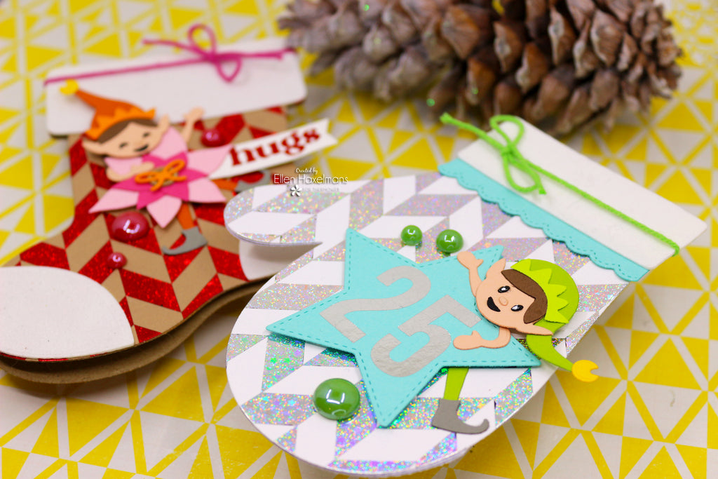 Fancy Foiled and Shaped Christmas Cards