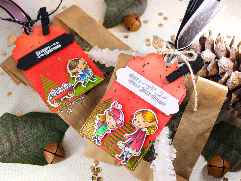 LDRS Designs Collaboration - Holiday Gift Tags with Deco Foil