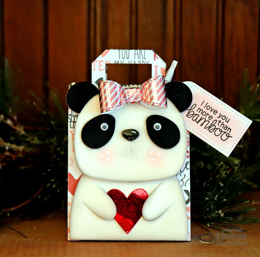 Handmade Gift Bags with Deco Foil Flock Transfer Sheets