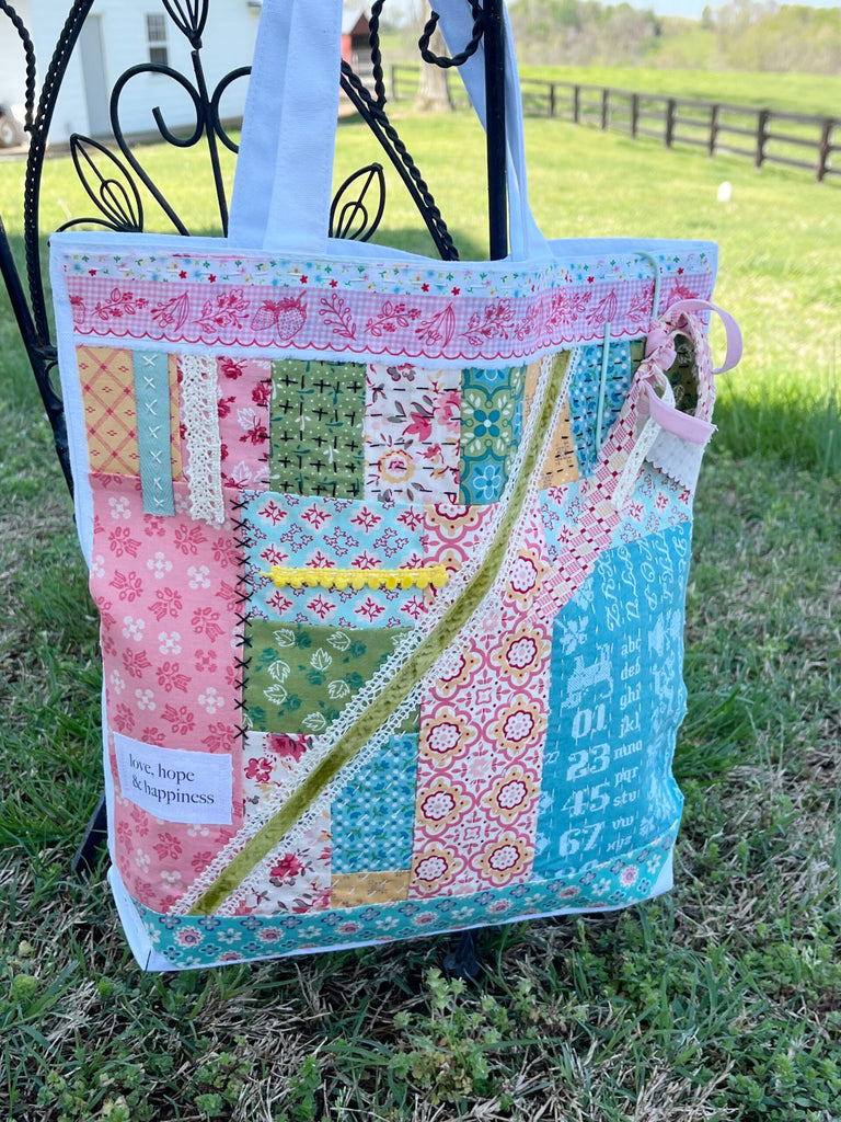 Up-Styling A Canvas Tote Bag!