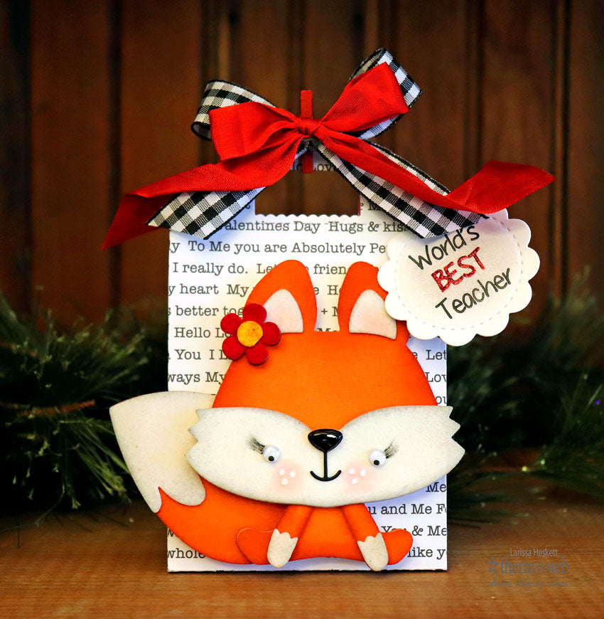 Cute as a Fox Valentine's Projects Featuring Deco Foil Flock
