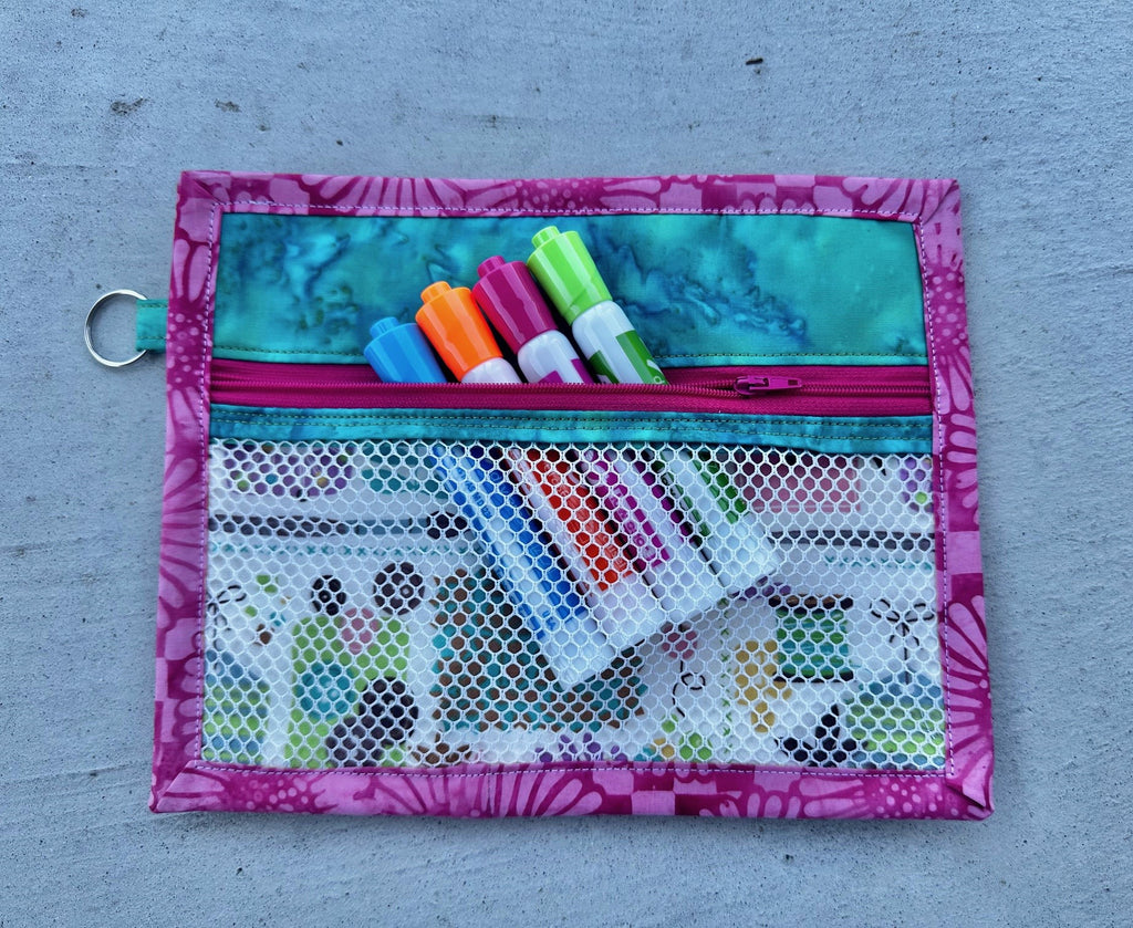 Facebook Live: Mesh Pencil Pouch