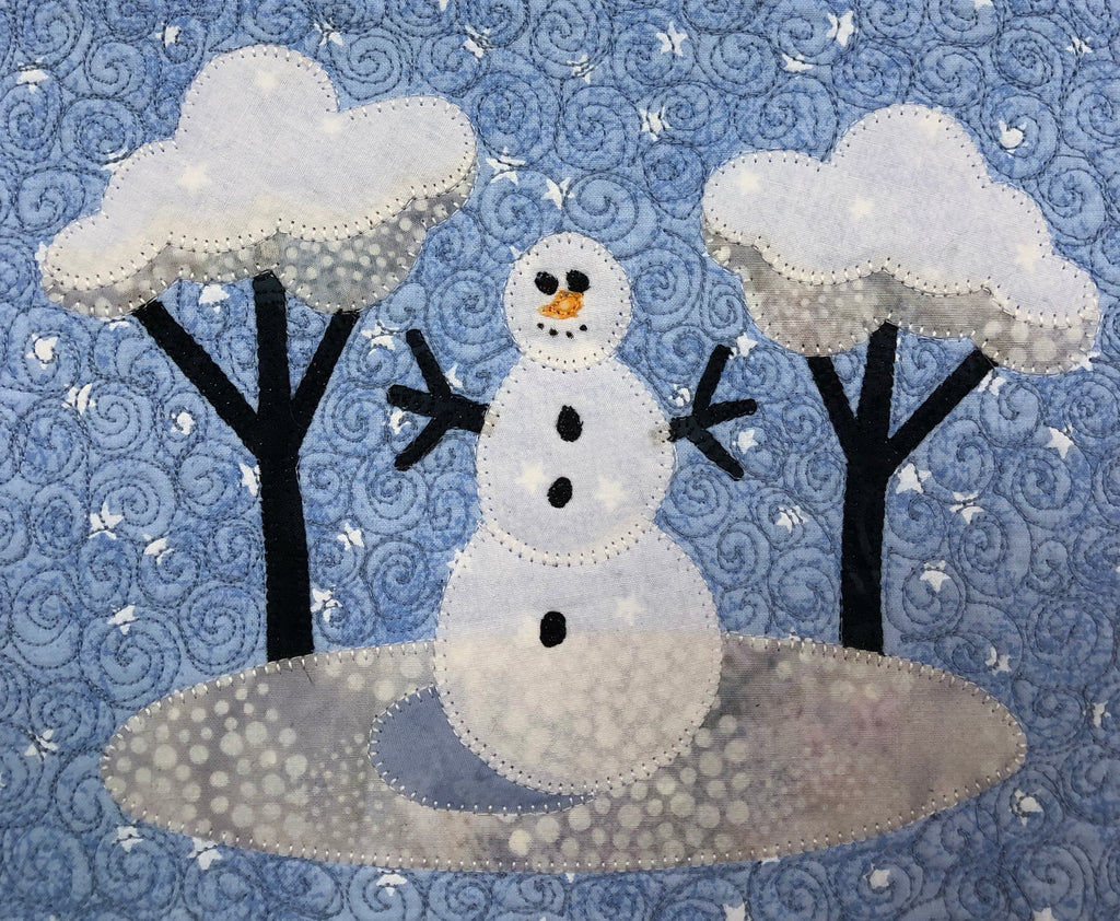 Snow Much Fun Table Runner with HeatnBond