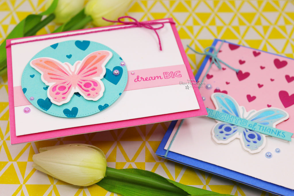 Hot Foil and Plush Paper CAS Cards